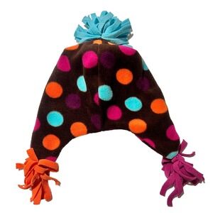 Fleece Polka Dot Trapper Hat‎ Target Accessory Youth 8-16 Girl Clothing
